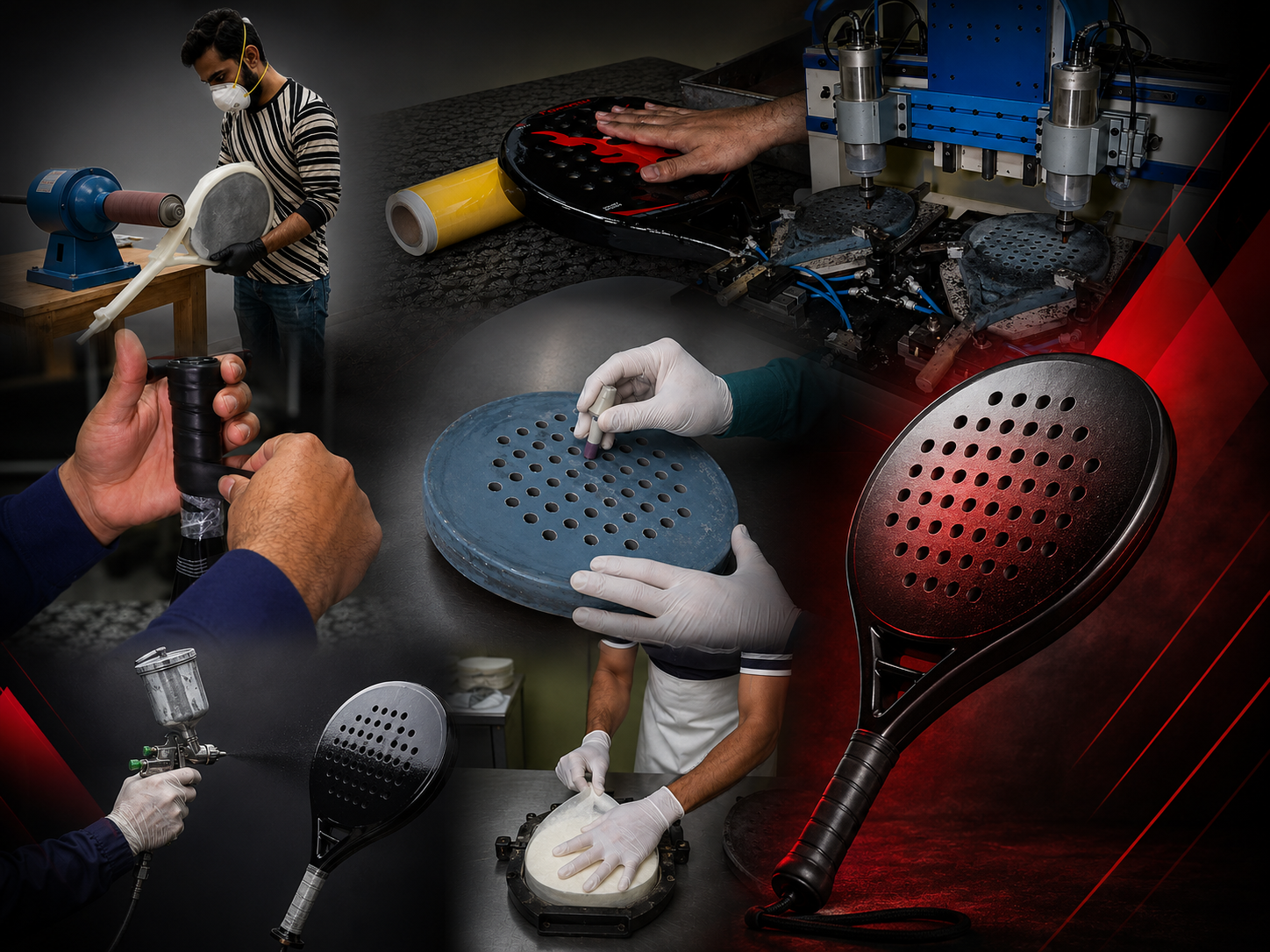 Padel racket manufacturing and product development guide